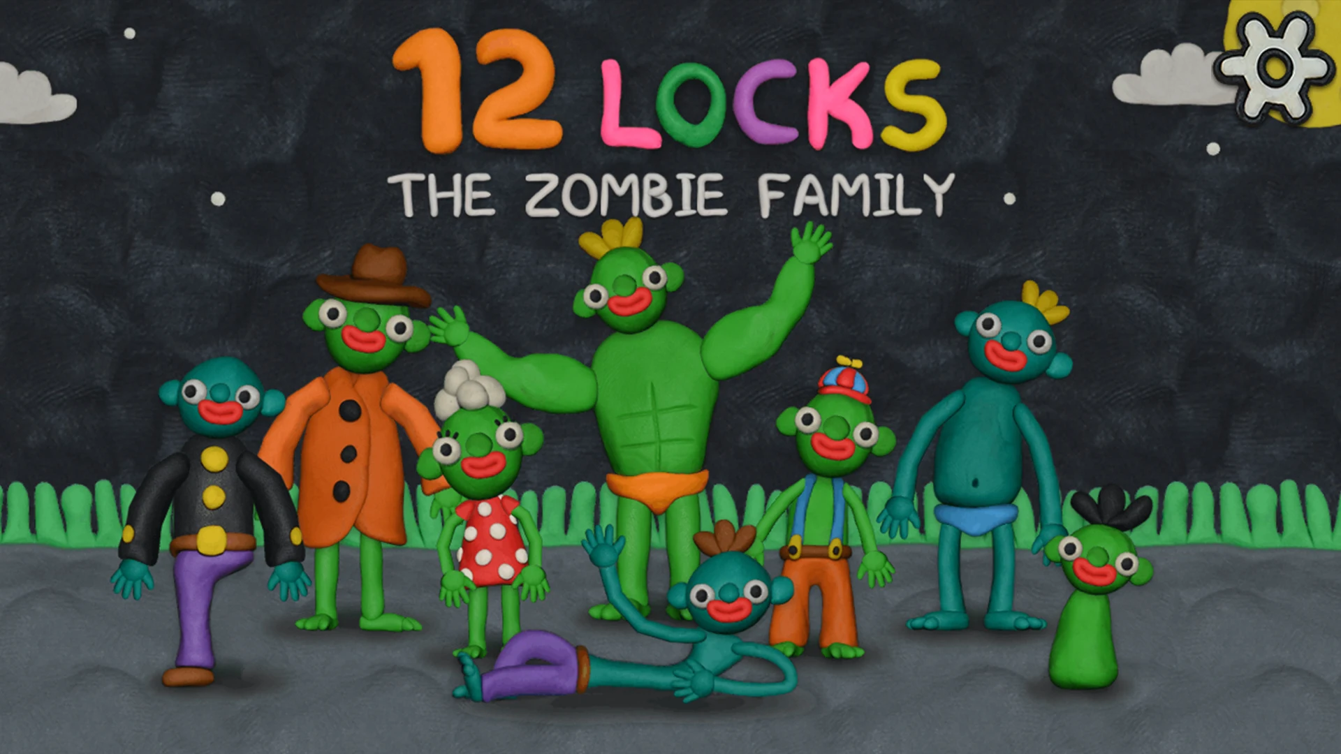 12 Locks The Zombie Family screenshot
